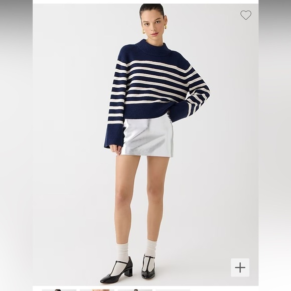 NWT J. Crew Chunky Crewneck Sweater - Picture 2 of 6